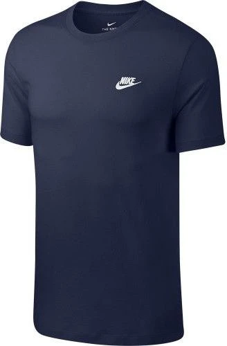 Футболка Nike NSW CLUB TEE темно-синяя AR4997-410
