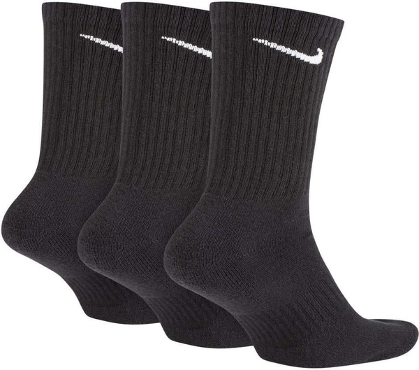 Носки Nike EVERYDAY CUSH CREW (3 пары) черные SX7664-010