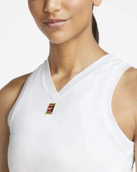 Майка жіноча Nike COURT DRI-FIT SLAM біла CK8285-100