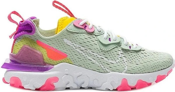 Кроссовки женские Nike React Vision разноцветные CI7523-300