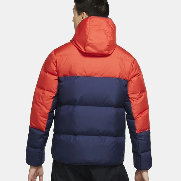 Куртка Nike NSW DOWN FILL WR JACKET SHIELD оранжево-синяя CU4404-673