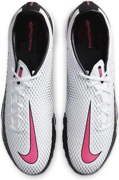 Сороконіжки (шиповки) Nike PHANTOM GT ACADEMY TF чорно-білі CK8470-160