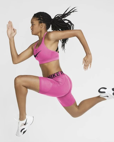 Топик женский Nike IMPACT STRAPPY BRA GRX розовый CZ6698-607