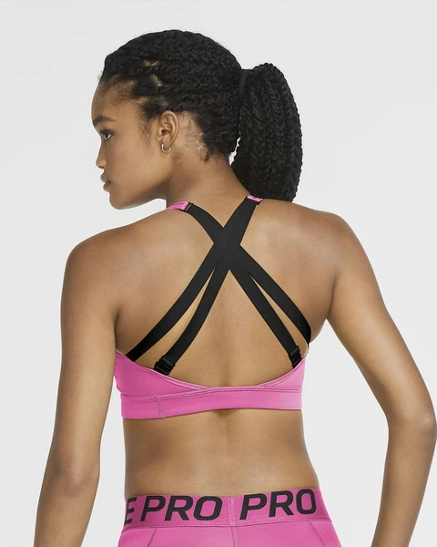 Топік жіночий Nike IMPACT STRAPPY BRA GRX рожевий CZ6698-607
