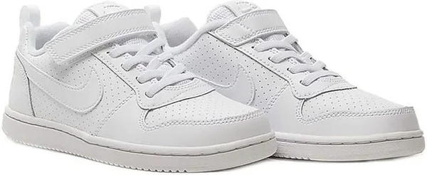 Кроссовки детские Nike COURT BOROUGH LOW (PSV) белые 870025-100