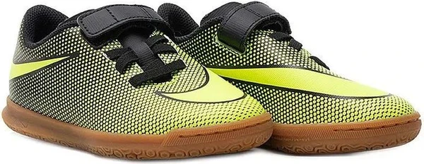 Футзалки детские Nike BRAVATA II (V) IC желто-черные 844439-070
