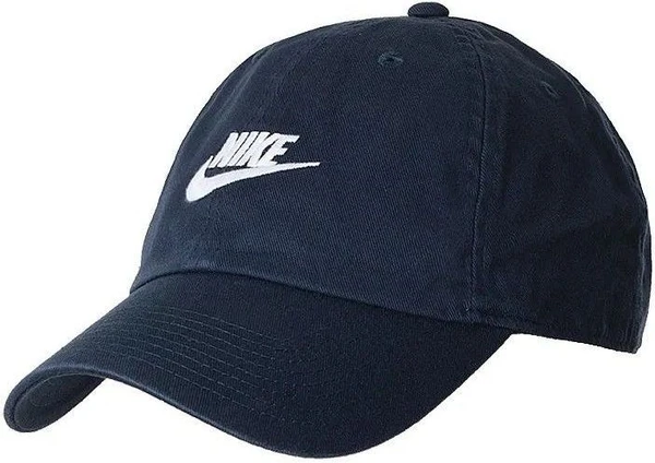 Бейсболка Nike NSW H86 FUTURA WASH CAP темно-синяя 913011-451