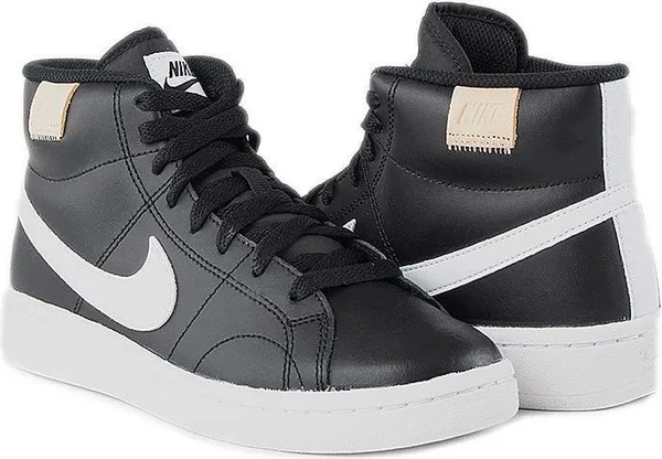 Кроссовки женские Nike Court Royale 2 Mid черно-белые CT1725-001