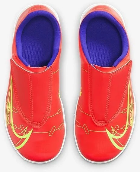 Сороконожки (шиповки) подростковые Nike VAPOR 14 CLUB TF PS (V) красные CV0839-600
