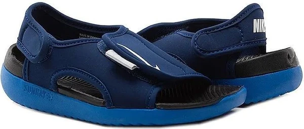 Сандали подростковые Nike SUNRAY ADJUST 5 V2 (GS/PS) темно-сине-синие DB9562-401