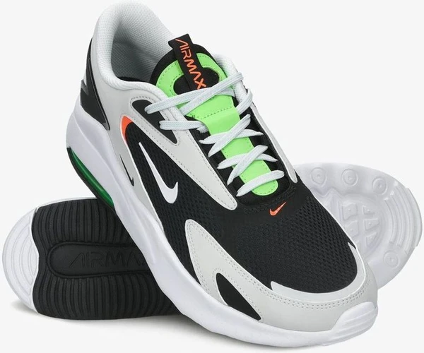 Кроссовки Nike Air Max Bolt черно-серо-салатовые CU4151-002