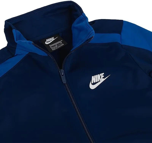 Спортивный костюм подростковый Nike NSW HBR POLY TRACKSUIT темно-сине-синий DD0324-472