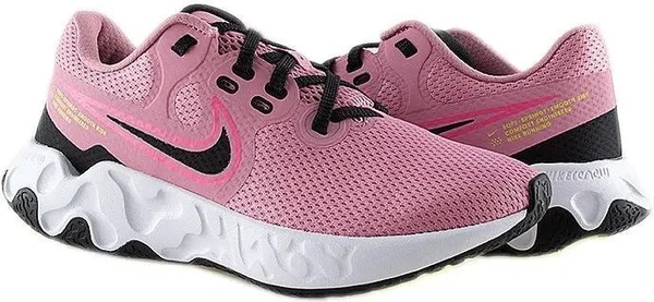Кросівки жіночі Nike Renew Ride 2 рожево-чорно-білі CU3508-600