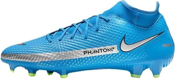 Бутсы Nike Phantom GT Academy Dynamic Fit FG/MG сине-серые CW6667-400