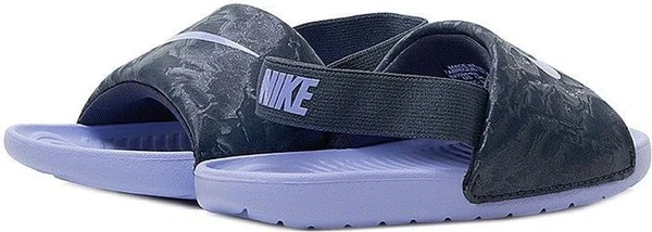 Шлепанцы детские Nike CHINELO KAWA SLIDE BT черно-фиолетовые BV1094-405