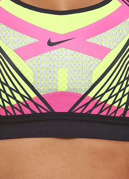 Топік жіночий Nike TECH PACK CLASSIC BRA салатово-рожевий AQ0152-702