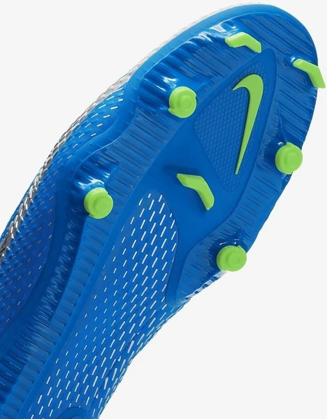 Бутсы Nike Phantom GT Academy FlyEase MG сине-серые DA2835-403