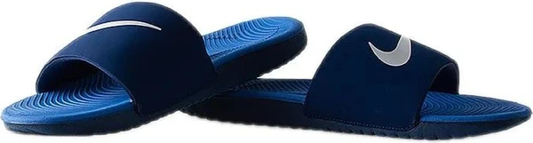 Шлепанцы подростковые Nike Kawa темно-сине-синие 819352-404