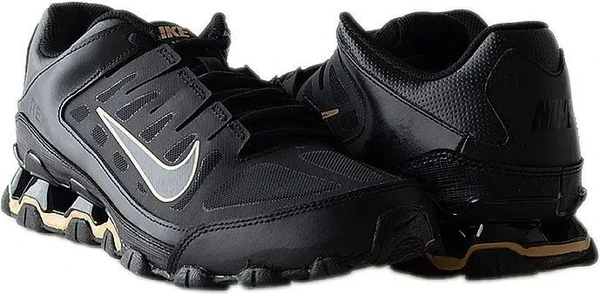 Кроссовки Nike Reax 8 TR черно-золотистые 621716-020