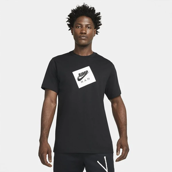 Футболка Nike Jordan JUMPMAN BOX SS CREW чорно-біла DD0963-010