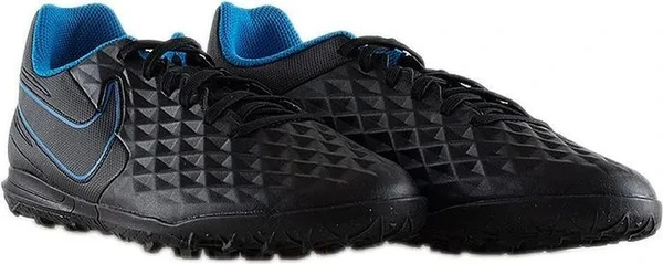 Сороконіжки (шиповки) Nike Tiempo Legend 8 Club TF чорно-сині AT6109-090