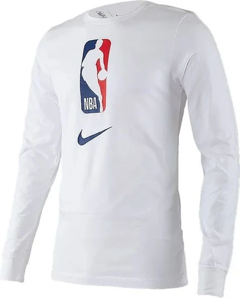Футболка Nike NBA DRY TEE N31 LS белая DD0560-100