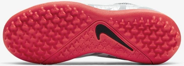 Сороконіжки (шиповки) дитячі Nike Phantom VSN 2 Academy DF TF сіро-червоні CD4078-906