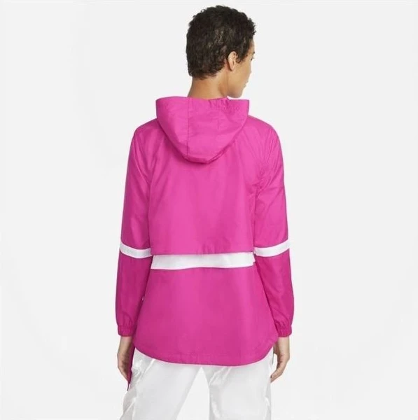 Вітровка жіноча Nike NSW RPL ESSNTL WVN JKT рожево-біла AJ2982-615