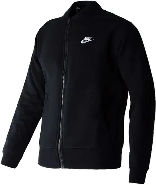 Олимпийка (мастерка) Nike NSW CLUB BOMBR JKT BB черная BV2686-010