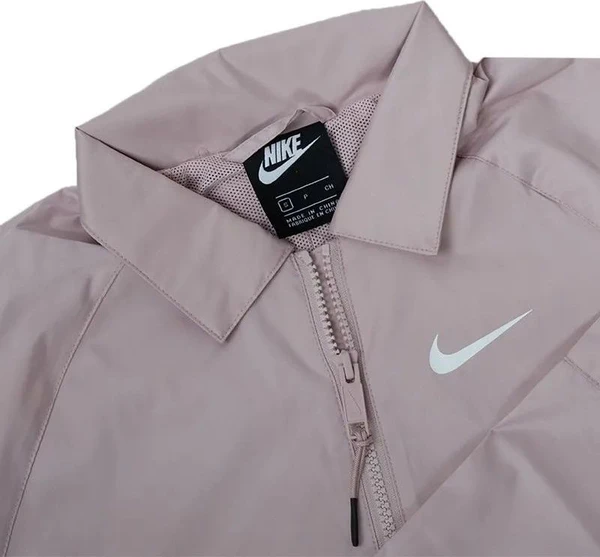 Пальто женское Nike NSW TRND WVNS JKT WR TRNCH серое CZ8974-645