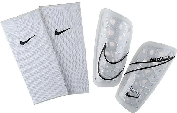 Щитки футбольные Nike MERCURIAL LITE GRD белые SP2120-104