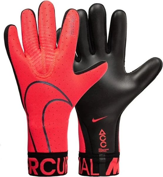 Вратарские перчатки Nike GK MERC TOUCH ELITE-FA19 красно-черные GS3886-644