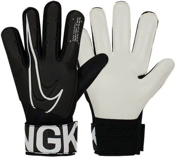 Вратарские перчатки Nike Jr. Match Goalkeeper черно-белые GS3883-010
