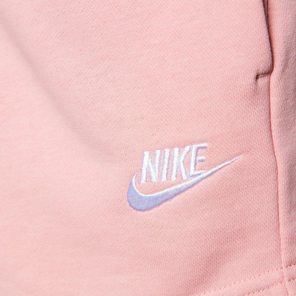Шорты женские Nike NSW ESSNTL SHORT FT HR розовые CJ2158-631