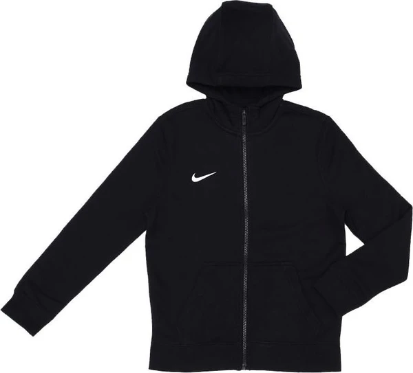 Толстовка подростковая Nike Team Club 19 Full-Zip Hoodie Lifestyle черная AJ1458-010