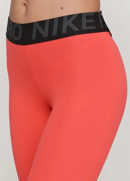Лосины женские Nike SPORT DISTRICT TIGHTS черно-оранжевые AQ0068-850