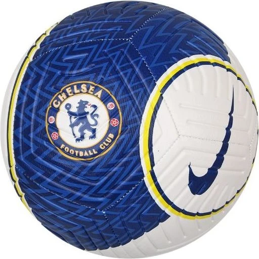 Футбольный мяч Nike CFC STRK бело-синий DC2250-100 Размер 5