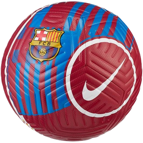 Футбольный мяч Nike FCB STRK бордово-синий DC2419-620 Размер 5