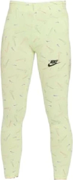 Лосини підліткові Nike NSW FAVORITES AOP LEGGiNG жовті DD7419-303