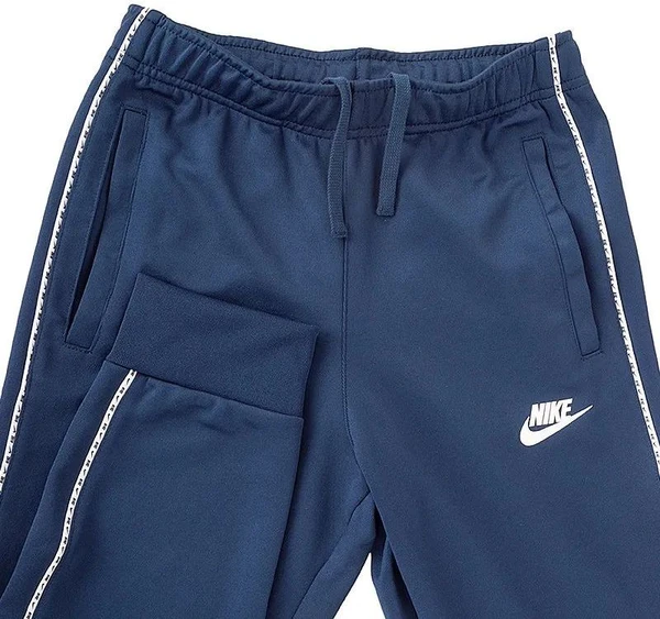 Спортивні штани підліткові Nike NSW REPEAT PK JGGR темно-сині DD4008-411