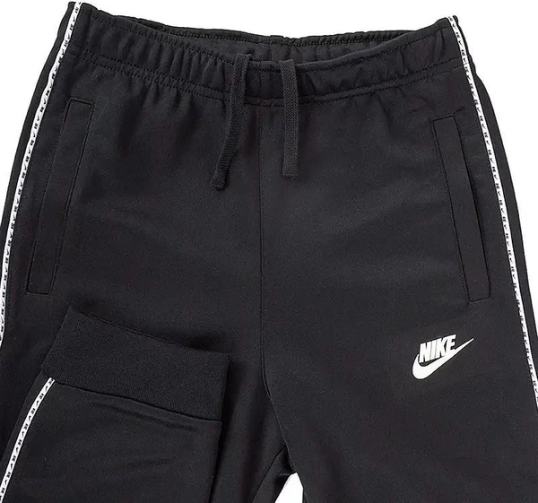 Спортивные штаны подростковые Nike NSW REPEAT PK JGGR черные DD4008-010