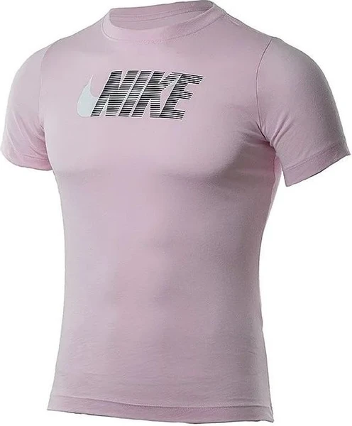 Футболка підліткова Nike U NSW TEE SWOOSH рожева DC7796-615
