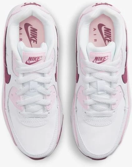 Кросівки дитячі Nike AIR MAX 90 LTR рожево-білі CD6867-114