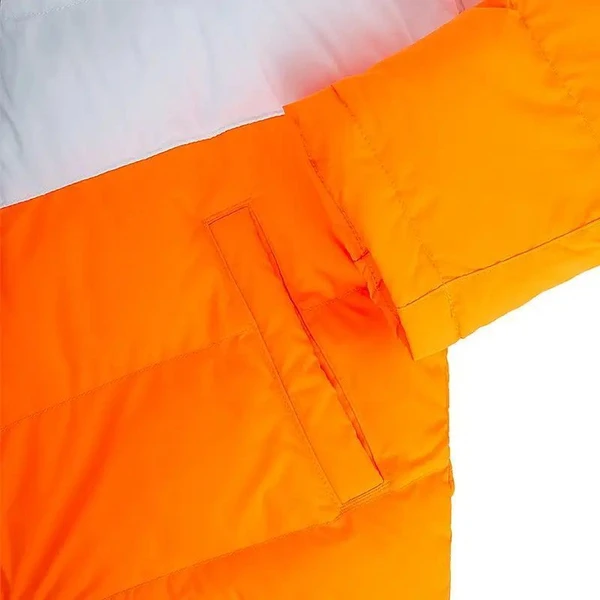 Куртка подростковая Nike NSW SYNTHETIC FILL JACKET оранжево-бело-серая CU9157-025