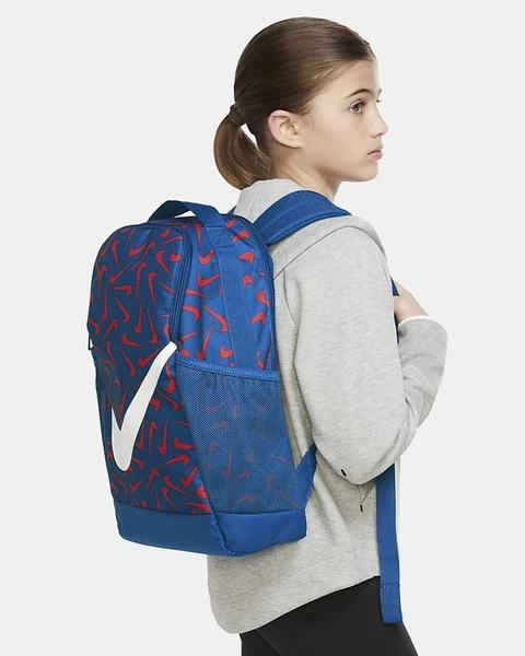 Рюкзак детский Nike BRSLA BKPK - AOP FA21 темно-синий DA5851-476