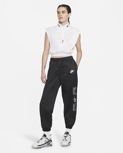 Спортивные штаны женские Nike NSW AIR MR PNT черные DD5425-010 - на