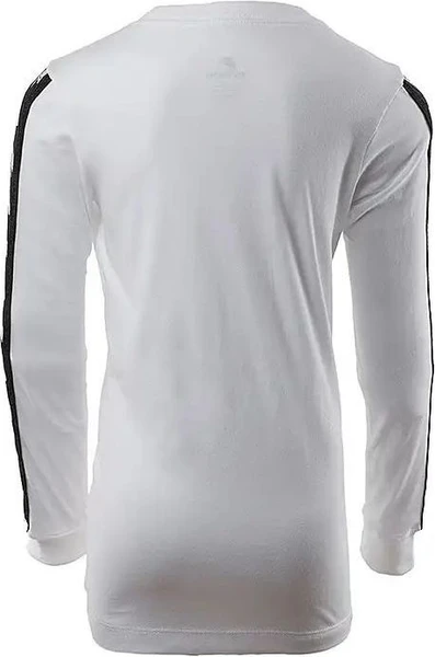 Футболка Nike NSW LS TEE TAPE бело-черная DJ6703-100