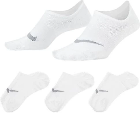 Носки женские Nike EVERYDAY PLUS LTWT FOOTIE белые 3 пары SX5277-101