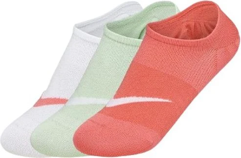 Носки женские Nike EVERYDAY PLUS LTWT FOOTIE разноцветные 3 пары SX5277-928