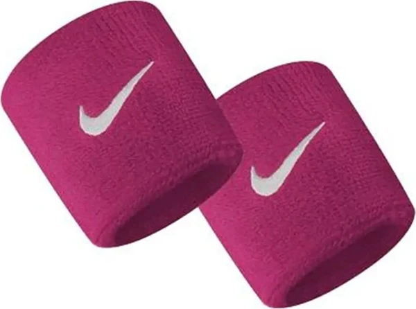 Напульсники Nike SWOOSH WRISTBANDS 2 шт рожеві N.NN.04.639.OS